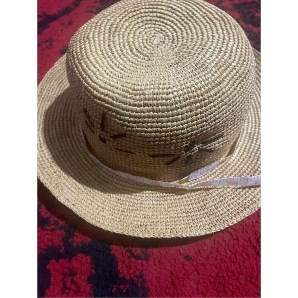 Mayser Panama Straw Hat US Sz M Lovely - Picture 13 of 15